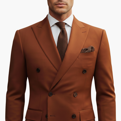 Classic Fit Mens 2 Piece Business Suit