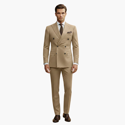Classic Fit Mens 2 Piece Business Suit