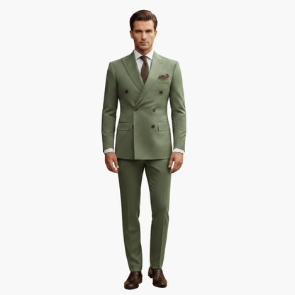 Classic Fit Mens 2 Piece Business Suit