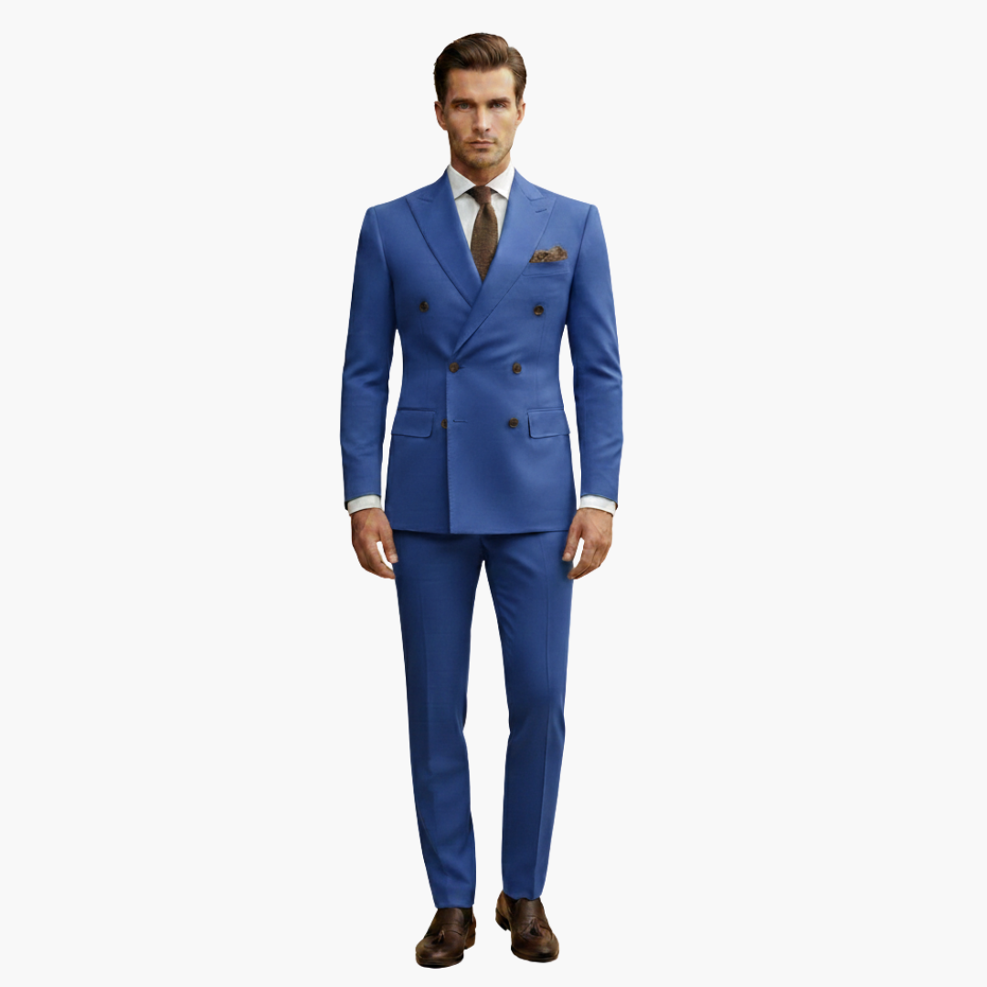 Classic Fit Mens 2 Piece Business Suit