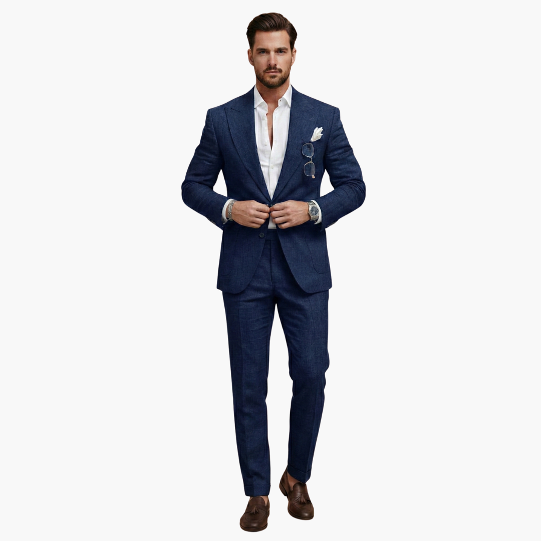 Classic Two-Piece Men's Business Suit
