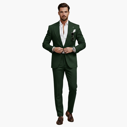 Classic Two-Piece Men's Business Suit