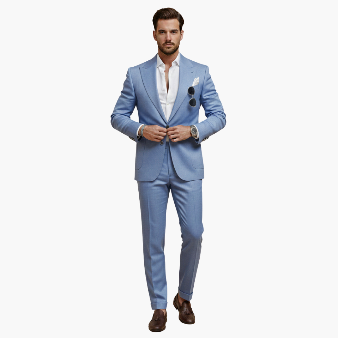 Classic Two-Piece Men's Business Suit