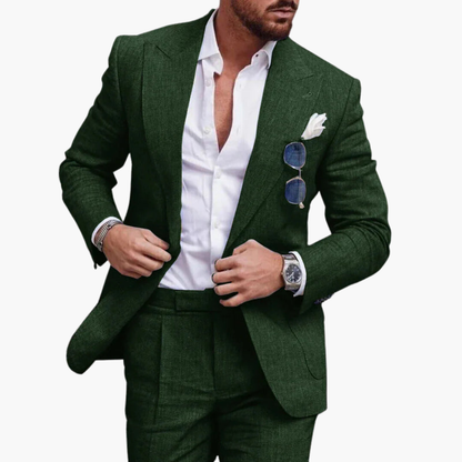 Classic Two-Piece Men's Business Suit