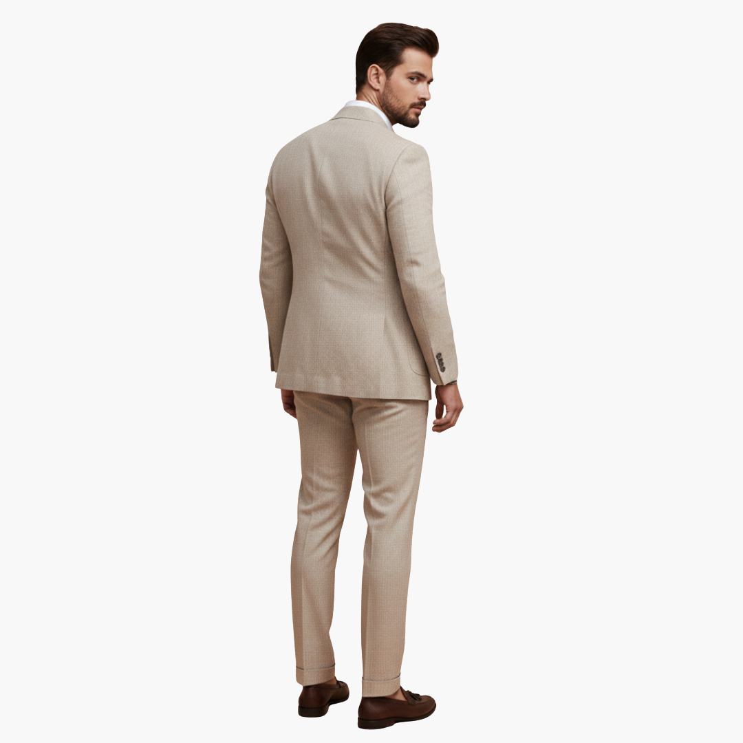 Classic Two-Piece Men's Business Suit