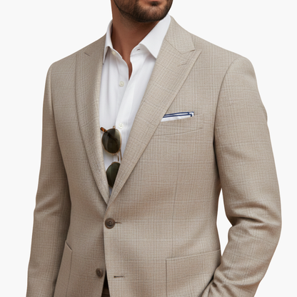 Classic Two-Piece Men's Business Suit