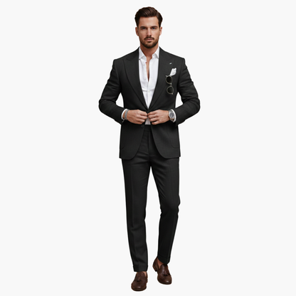 Classic Two-Piece Men's Business Suit