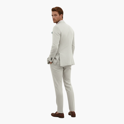 Classic Two Button Mens Suit Jacket Pants