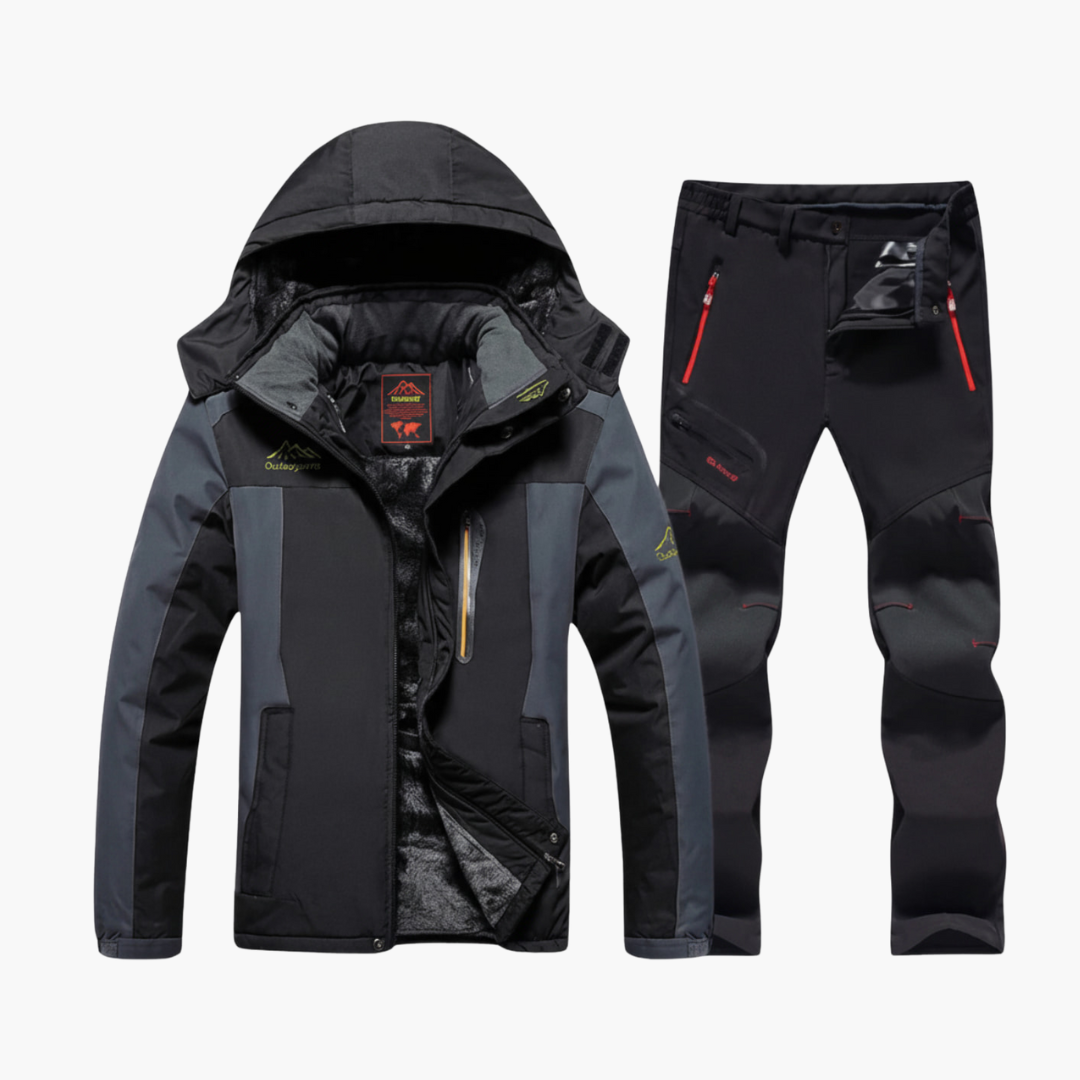 Men's Thermal Zip Up Track Suit - Olytrend