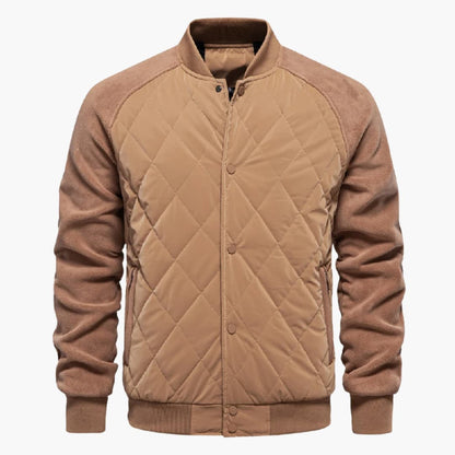 Men's Classic Zip Jacket with Fitted Bottom