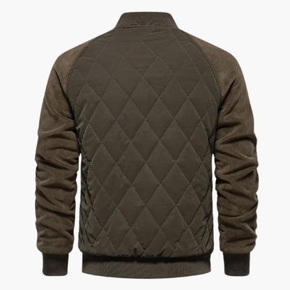 Men's Classic Zip Jacket with Fitted Bottom