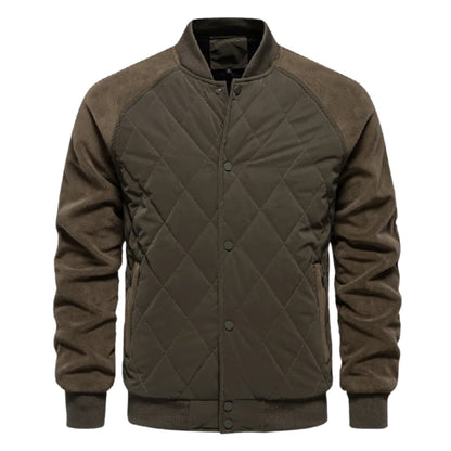 Men's Classic Zip Jacket with Fitted Bottom - Olytrend
