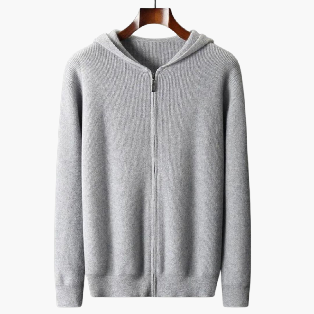 Men's Cozy Zip Up Hoodie Sweater