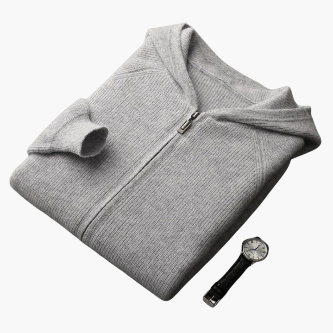 Men's Cozy Zip Up Hoodie Sweater