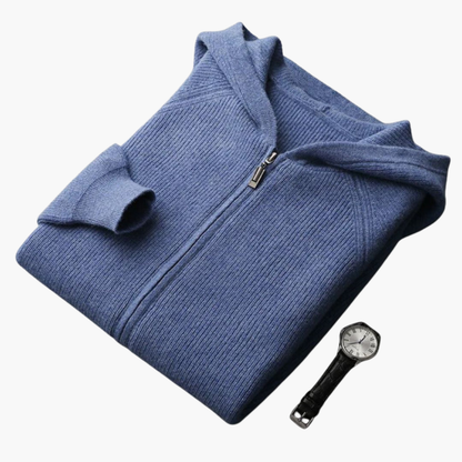 Men's Cozy Zip Up Hoodie Sweater