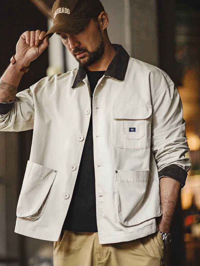 Rugged Men's Workwear Jacket