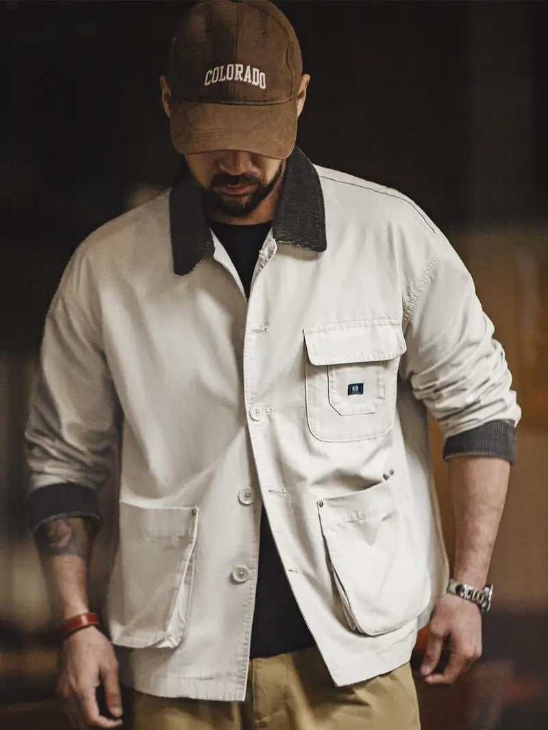 Rugged Men's Workwear Jacket