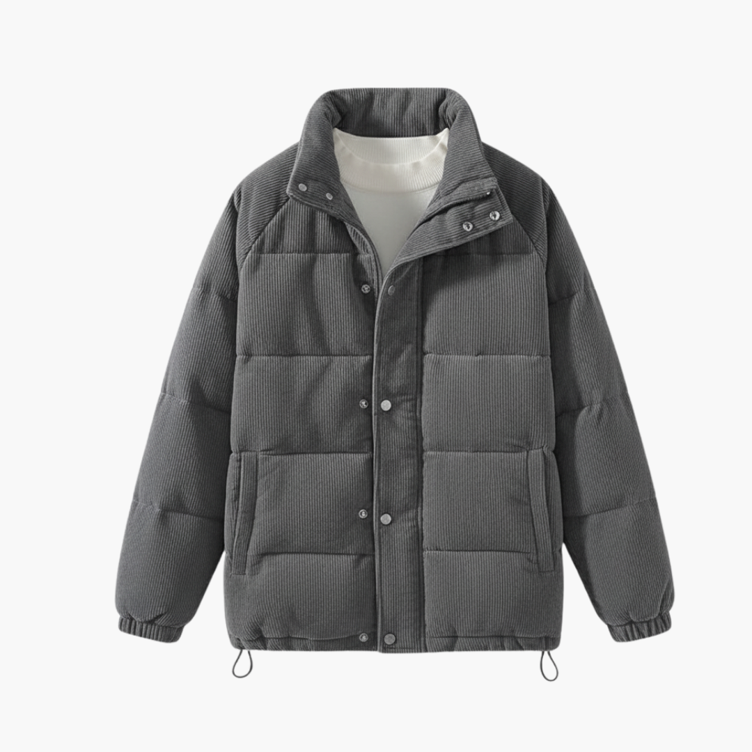 Rugged Mens Button Snap Jacket - Olytrend