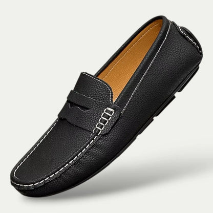 Classic Luxury Genuine Leather Loafer Shoes - Nocini