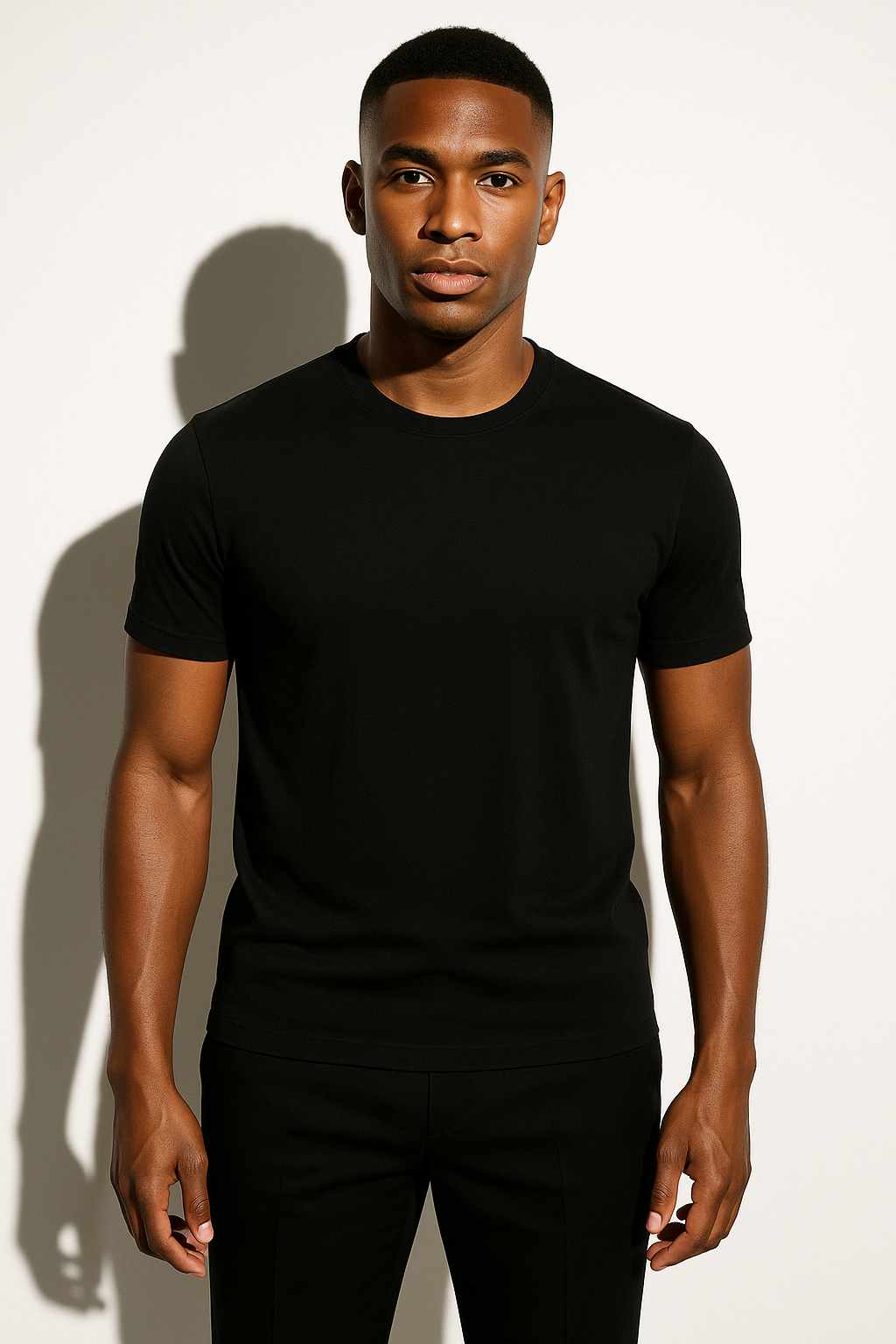 Classic Fit Mens Simple Tee Shirt