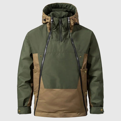 Casual Water-Resistant Padded Anorak Jacket - Nocini