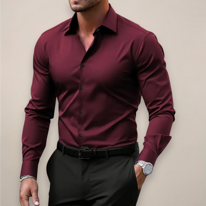 Classic Fit Men's Casual Button Down Shirt