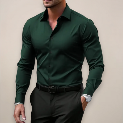 Classic Fit Men's Casual Button Down Shirt