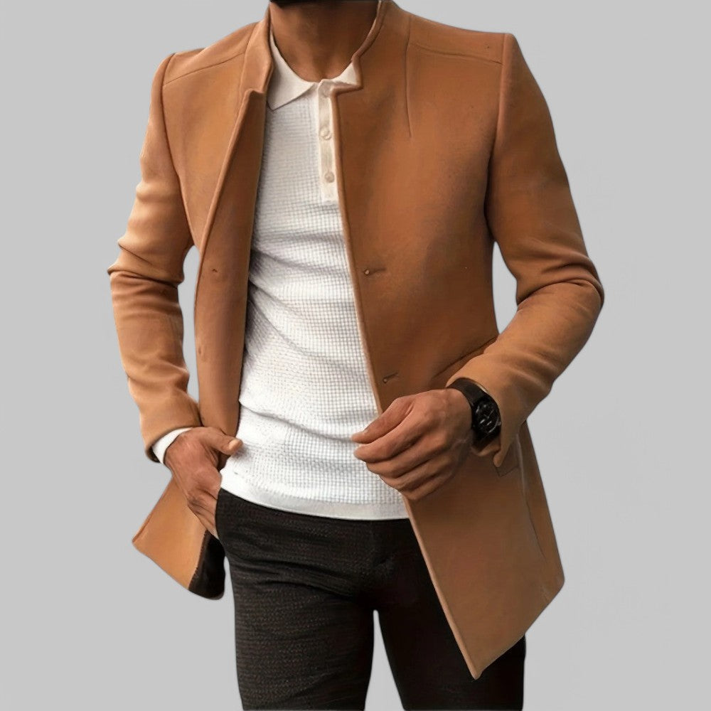 Simple Mens Winter Parka Coat - Nocini