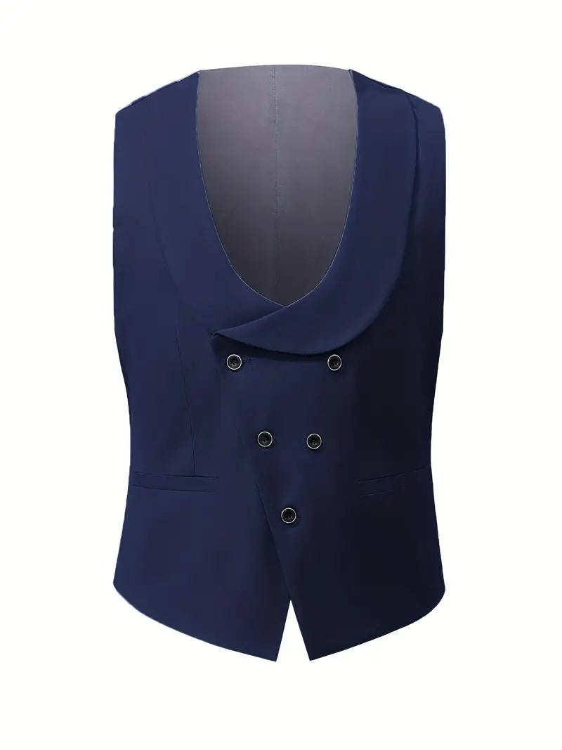 Slim Fit Black Tuxedo Suit with Contrast Lapel