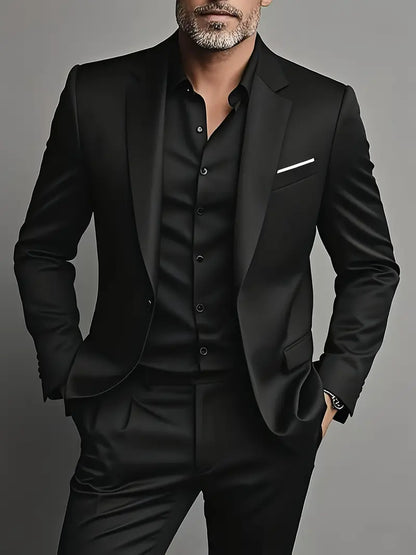 Classic Two-Piece Men's Formal Suit