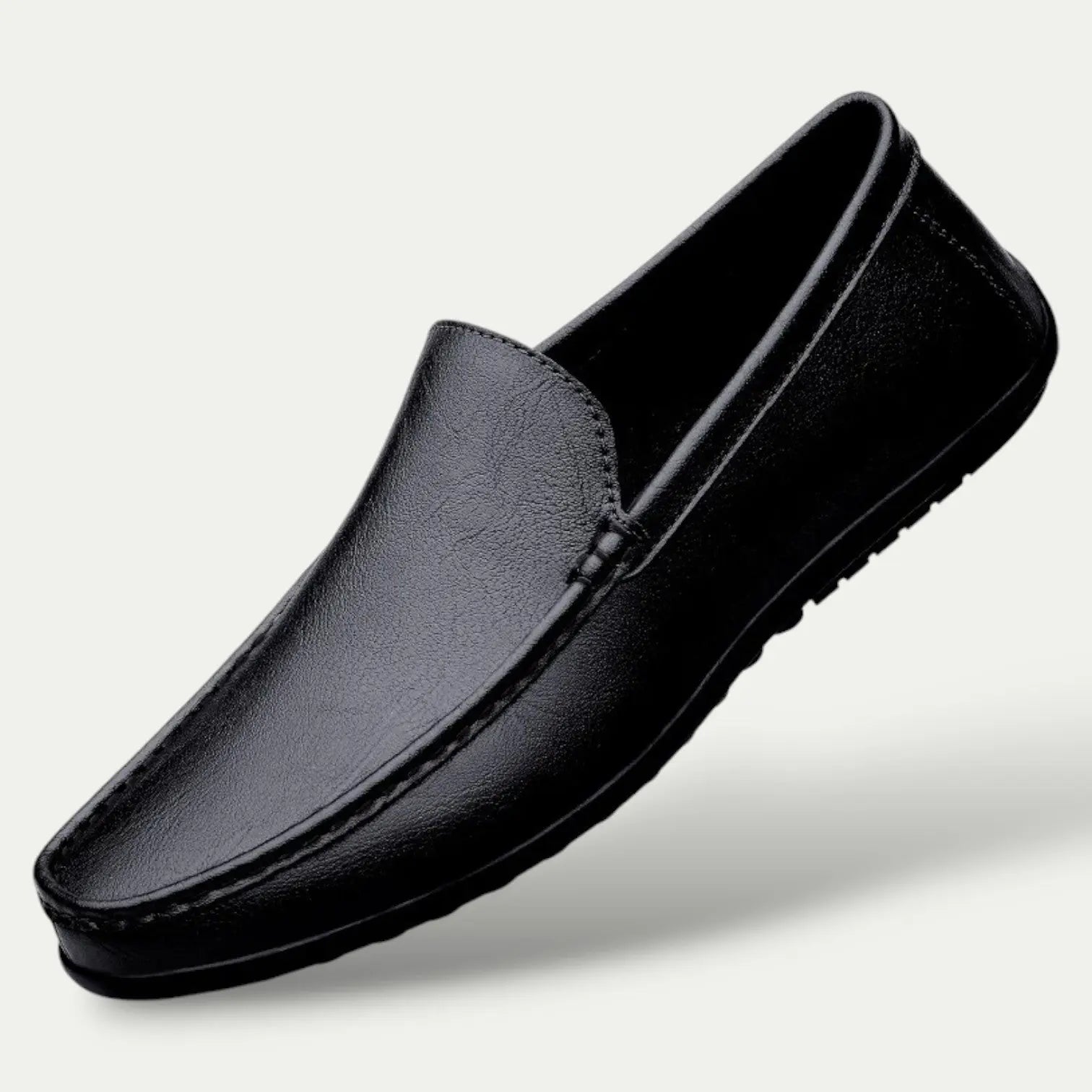 Classic Leather Slip On Men's Loafers - Nocini