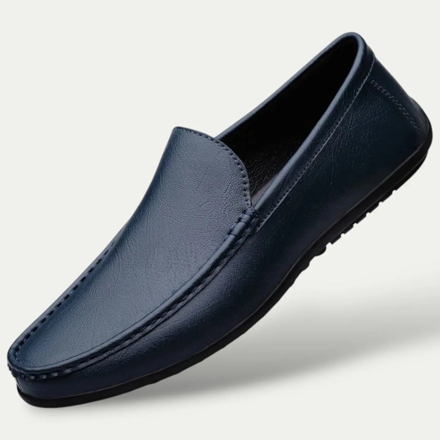 Classic Leather Slip On Men's Loafers