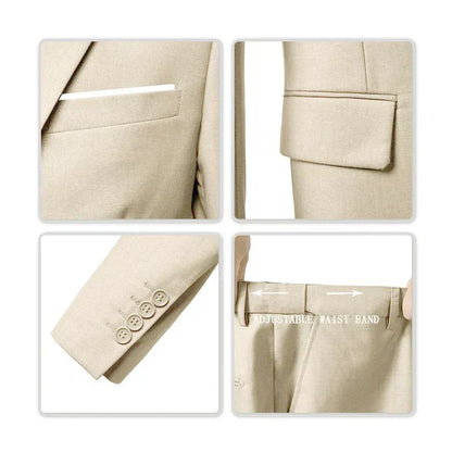 Classic 3-Piece Mens Suit – Stylish Formal Wear