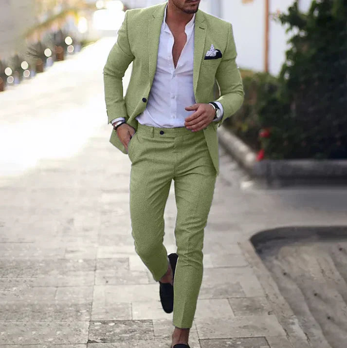 Slim Fit Men's Single Breasted Suit