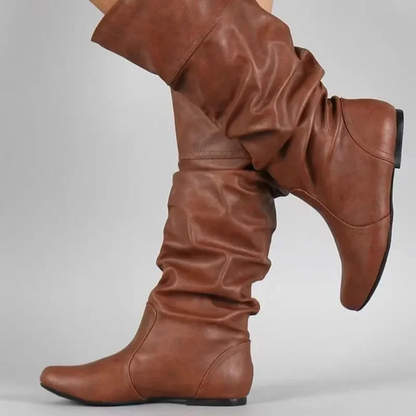Classic Women's Western Boots - Comfortable Mid Calf Style
