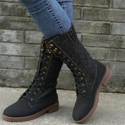 Low Heel Biker Boots for Women - Fashionable and Durable