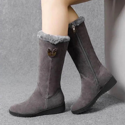 Comfortable Ankle Suede Boots for Women