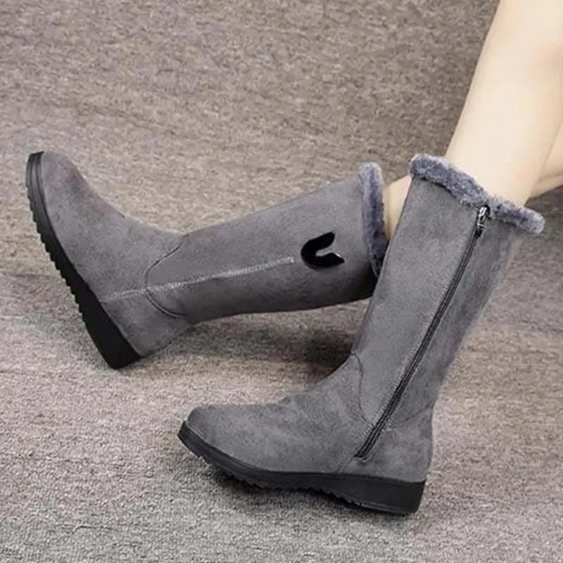 Luxury Suede Ankle Boots for Women - Nocini