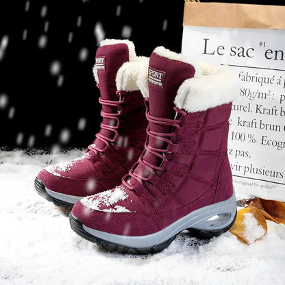 Warm Insulated Women's Winter Snow Boots