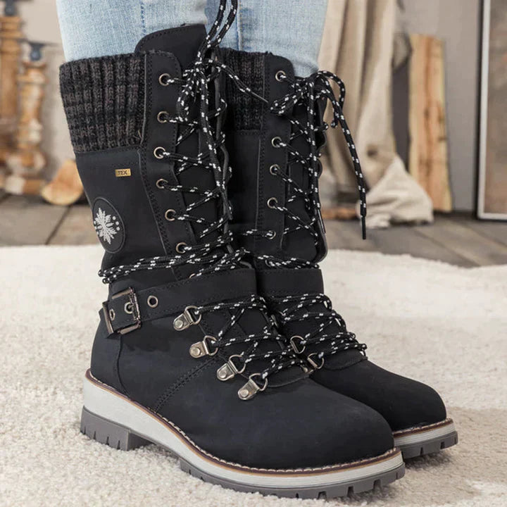 Warm Insulated Martin Boots for Women