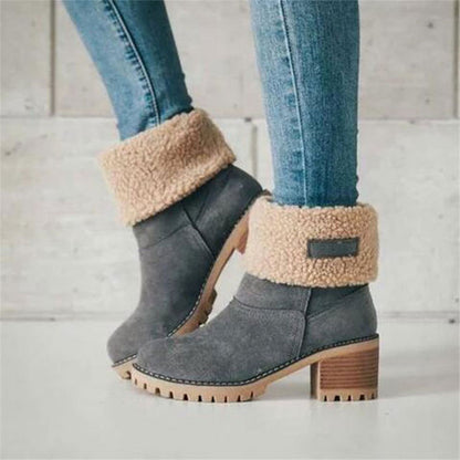 Cozy Women's Insulated Snow Boots Fur Lined