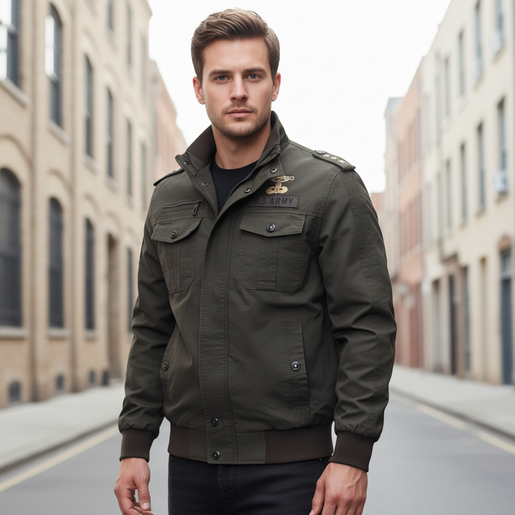 Tactical Style Parka Coat - Pexav