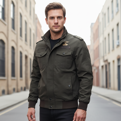 Tactical Style Parka Coat - Pexav