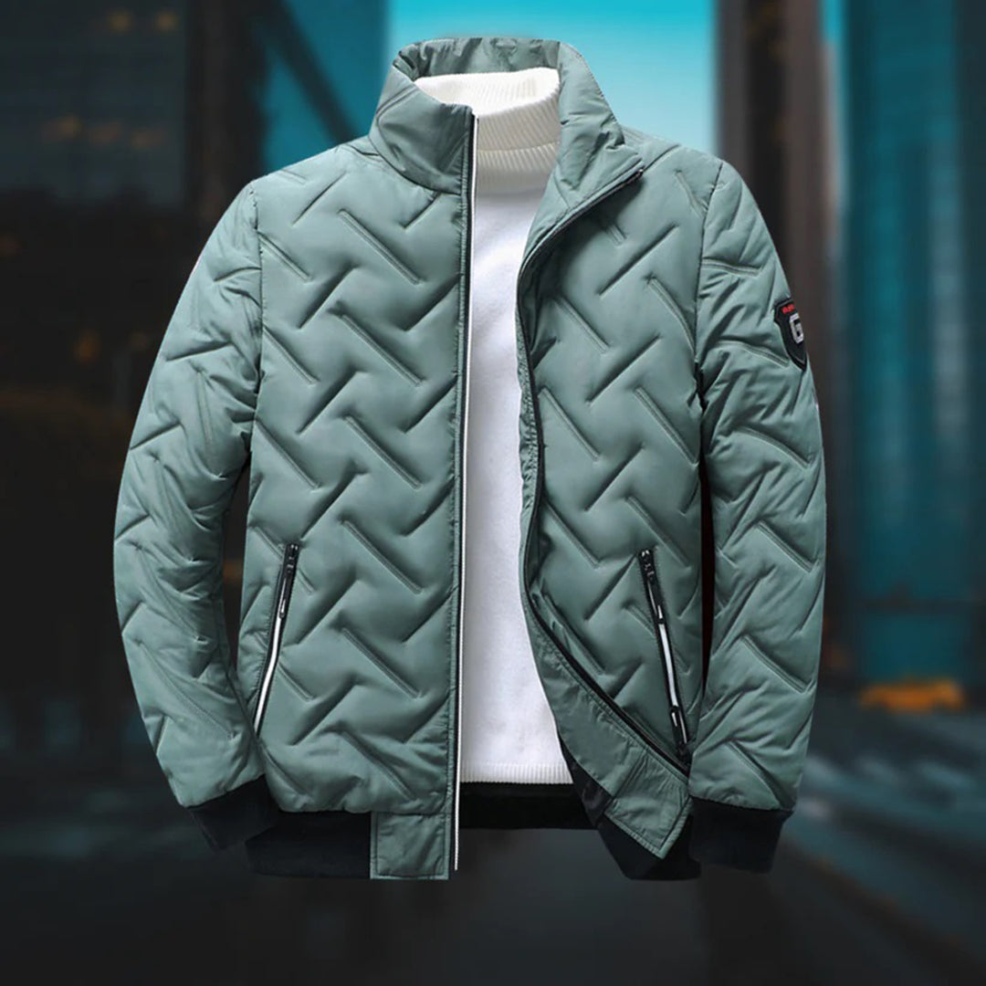 Warm Men's Padded Snow Puffer Jacket
