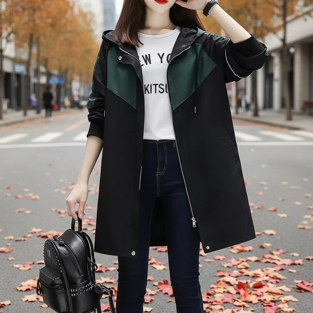 Classic Waterproof Knee Length Coat - Pexav