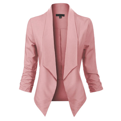 Classic Oversized Women's Long Blazer Jacket