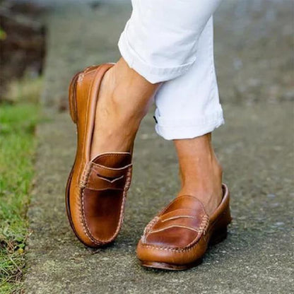 Classic Slip On Loafers for Women Comfort Shoes - Nocini