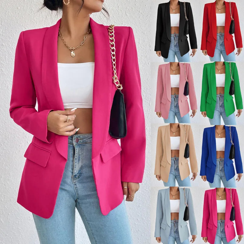Classic Chic Women's Blazer - Olytrend
