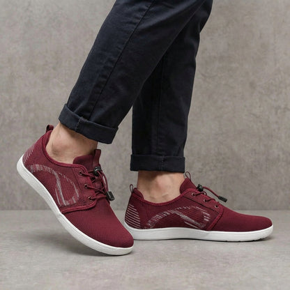 Slim Lightweight Lace Up Casual Sneaker - Nocini
