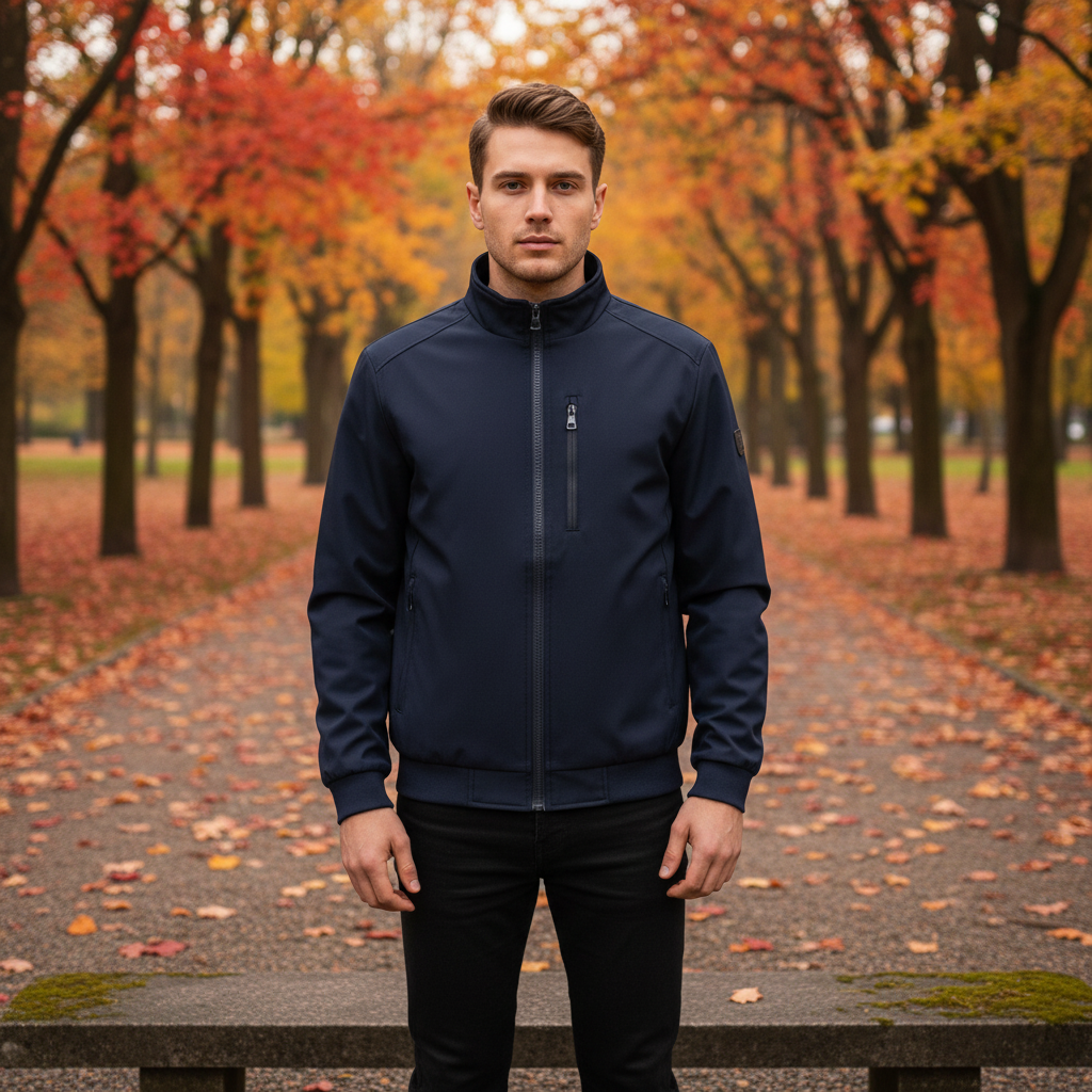 Stylish Mens Leather Jacket - Pexav